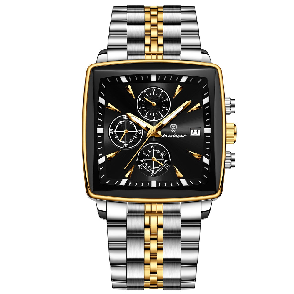 Men's Multi-functional Business Waterproof Fashion Watch