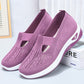 Purple breathable summer mesh slip-on shoes for women
