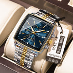 Men's Multi-functional Business Waterproof Fashion Watch