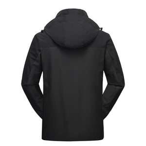Winter Outdoors Three-in-one Coat Warm-keeping Cotton Clothing Shell Jacket Cotton-padded Coat For Men And Women