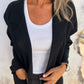 Casual Lapel Jacket With Pockets Fashion Versatile Long Sleeve Outwear Tops Coat For Womens Clothing
